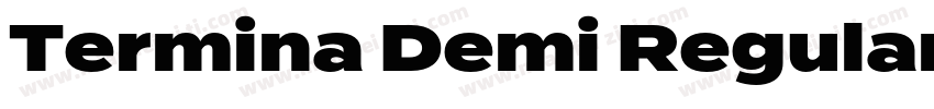 Termina Demi Regular字体转换